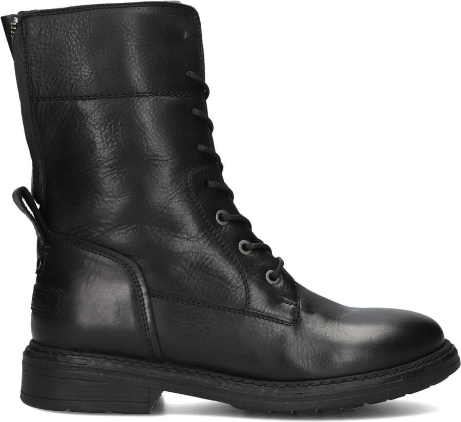 Shabbies Amsterdam DUCK LACEY NEW Boot Leather Black - Foto 3
