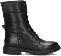 SHABBIES Veterboots Dames Duck Lacey New Zwart - Zwart