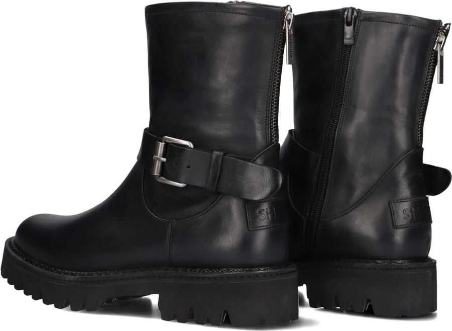 SHABBIES Boots Dames Marjorie Banka Maat: 36 Materiaal: Leer Kleur: Zwart - Foto 2