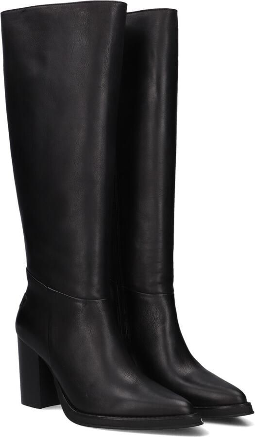 Shabbies Amsterdam Shabbies Grunch Tube Laarzen Leer Dames Zwart