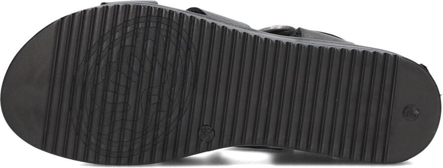 SHABBIES Zwarte Sandalen Maro Bold - Foto 5