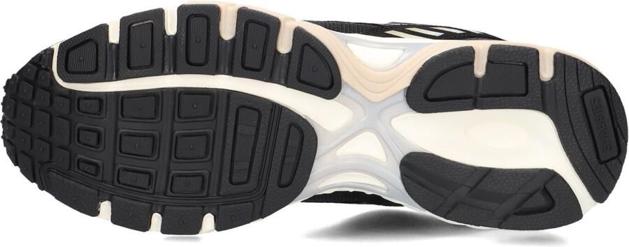 SHABBIES Lage Sneakers Dames Abbey Masha Leer Zwart - Foto 4