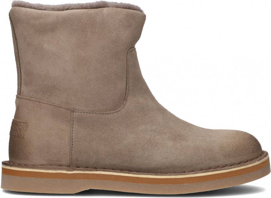 Shabbies Amsterdam Shabbies 181020378 Enkelboots Enkellaarsjes Dames Taupe