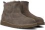 Shabbies Amsterdam Shabbies Palissa Ankle Boot Enkelboots Enkellaarsjes Dames Taupe - Thumbnail 1