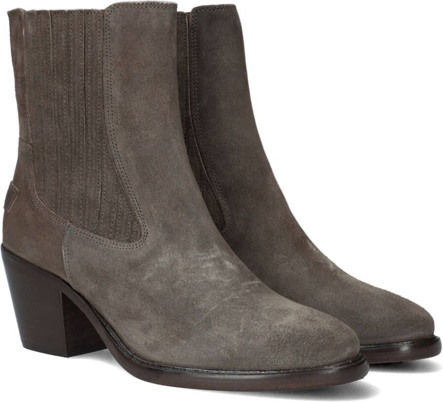 Shabbies Amsterdam Shabbies 183020297 Enkellaarsjes Enkelboots Dames Taupe