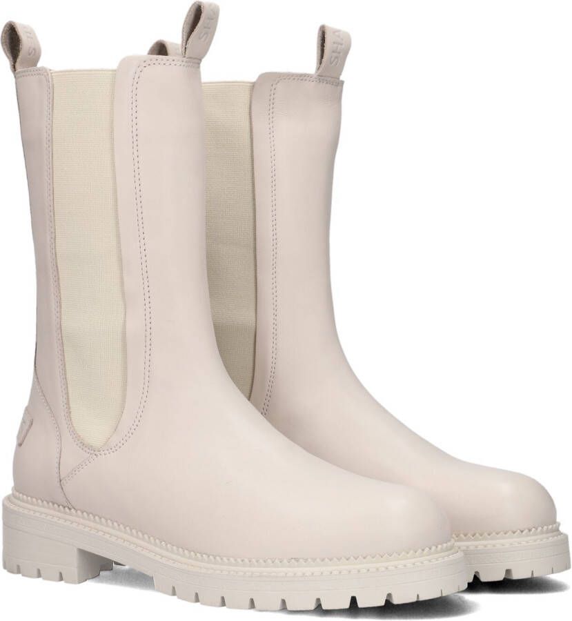 Shabbies Witte Chelsea Boots 182020407