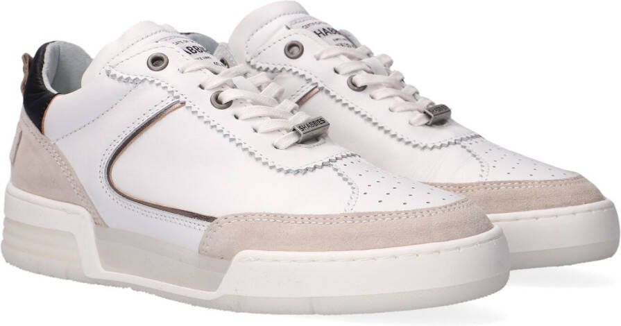 Shabbies Witte Lage Sneakers 101020115