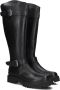 SHABBIES Boots Dames Marjorie Baker Maat: 38 Materiaal: Leer Kleur: Zwart - Thumbnail 1