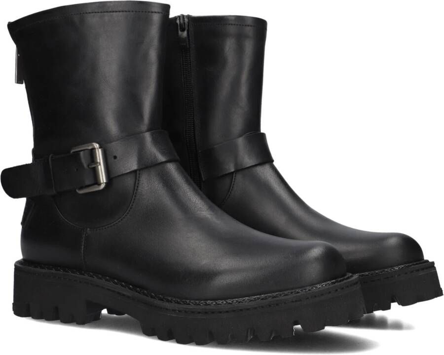 SHABBIES Boots Dames Marjorie Banka Maat: 41 Materiaal: Leer Kleur: Zwart
