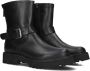 SHABBIES Boots Dames Marjorie Banka Maat: 40 Materiaal: Leer Kleur: Zwart - Thumbnail 1