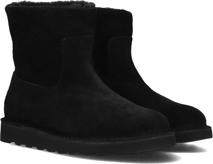 SHABBIES Enkelboots Dames Palissa L Suède Zwart