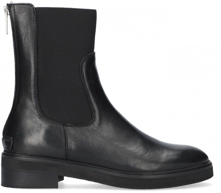 Shabbies Amsterdam Shabbies 182020305 Chelsea boots Enkellaarsjes Dames  Zwart - Schoenen.nl