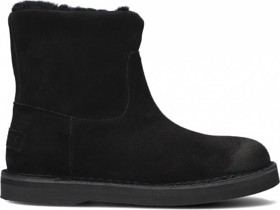 Shabbies Amsterdam Shabbies 181020378 Enkelboots Enkellaarsjes Dames Zwart