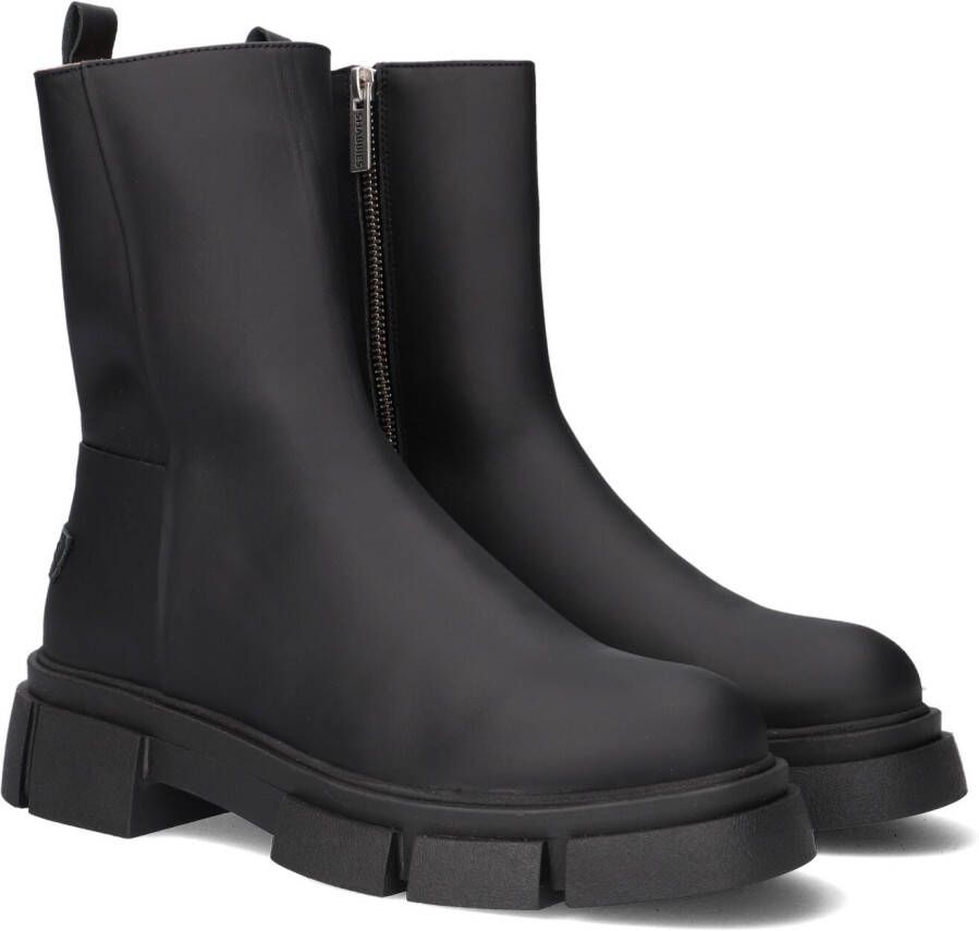 Shabbies Amsterdam Shabbies 182020375 Enkelboots Enkellaarsjes Dames Zwart