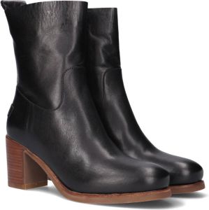 Shabbies Amsterdam Shabbies 183020333 Enkellaarsjes Enkelboots met rits Dames Zwart