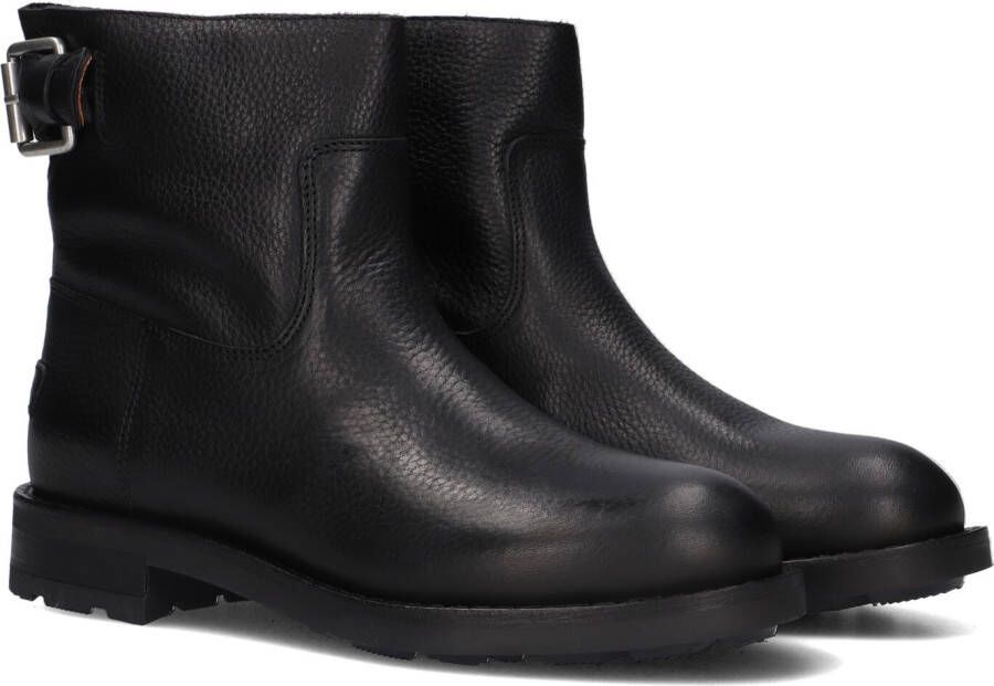 SHABBIES Zwarte Enkelboots Alyd Ankle Boot