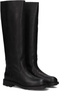 Shabbies Zwarte Enkellaarsjes Alyd High Boot