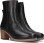 Shabbies Amsterdam Shabbies Lieve G Ankle Boot Enkellaarsjes Enkelboots met rits Dames Zwart - Thumbnail 1