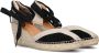 SHABBIES Espadrilles Dames Kaila Ki Seven Maat: 41 Materiaal: Leer Kleur: Zwart - Thumbnail 1