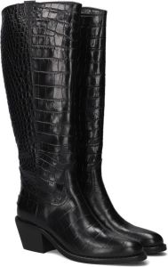 Shabbies Amsterdam Shabbies Juul Mid Boot Hoge laarzen Dames Zwart