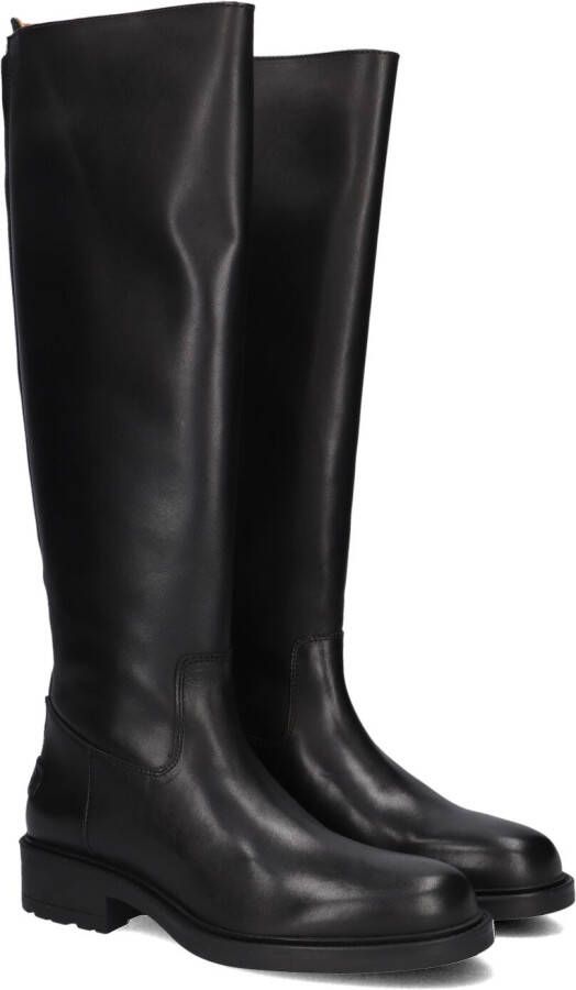 SHABBIES Hoge Laarzen Dames Dean Tala Maat: 37 Materiaal: Leer Kleur: Zwart