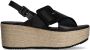 SHABBIES Dames 154020009 Maat: 39 Materiaal: Leer Kleur: Zwart - Thumbnail 1