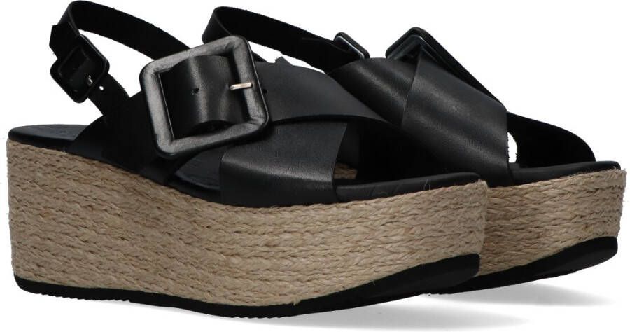 SHABBIES Dames 154020009 Maat: 39 Materiaal: Leer Kleur: Zwart