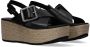 SHABBIES Dames 154020009 Maat: 39 Materiaal: Leer Kleur: Zwart - Thumbnail 3