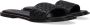 SHABBIES Slippers Dames 170020171 Maat: 36 Materiaal: Leer Kleur: Zwart - Thumbnail 4