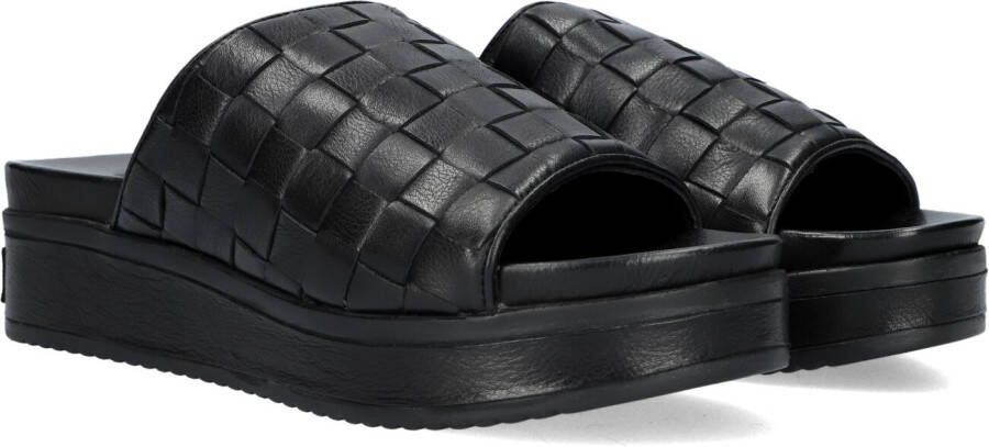 Shabbies Zwarte Slippers 170020260