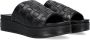 Shabbies Amsterdam Wickerwork chunky Sandals 170020260 Slippers Dames Zwart - Thumbnail 1