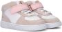 Shoesme Baby Babysneakers Beige White Pink Leer - Thumbnail 1