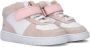 Shoesme Baby Babysneakers Meisjes Beige White Pink Leer - Thumbnail 1