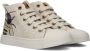 Shoesme Beige Meisjes Leer Printopdruk 25 Sneakers - Thumbnail 1