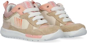 Shoesme Rf22s005 M Lage sneakers Leren Sneaker Meisjes Beige