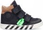 Shoesme Ur21w043 Hoge sneakers Leren Sneaker Jongens Kids Blauw - Thumbnail 1