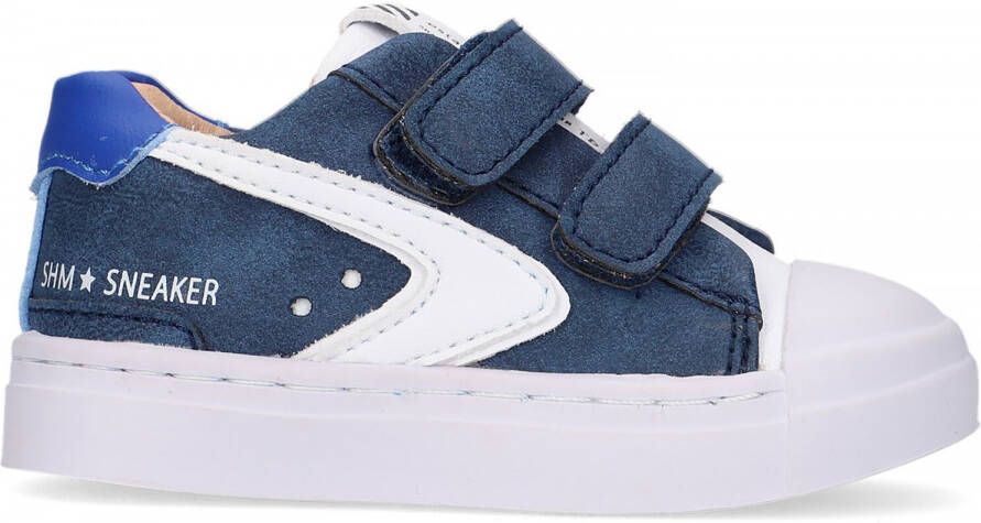 Shoesme Sh22s015 Lage sneakers Leren Sneaker Blauw