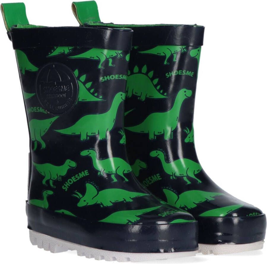 Shoesme regenlaarzen met print Groen Rubber Dierenprint 21
