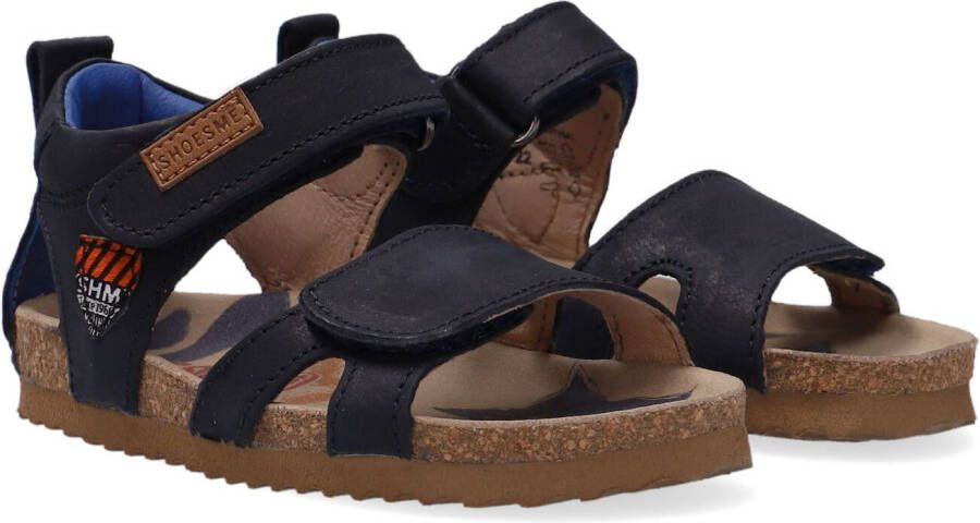 Shoesme BI21S096-A suède sandalen donkerblauw Jongens Suede Effen 27