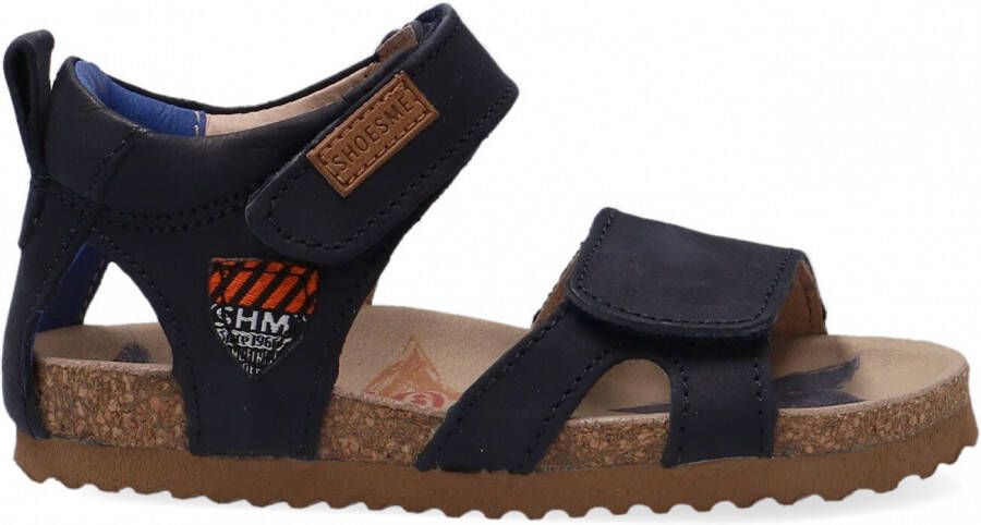 Shoesme BI21S096-A suède sandalen donkerblauw Jongens Suede Effen 28