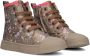 Shoesme gebloemde sneakers brons Meisjes Imitatieleer Bloemen 26 - Thumbnail 1