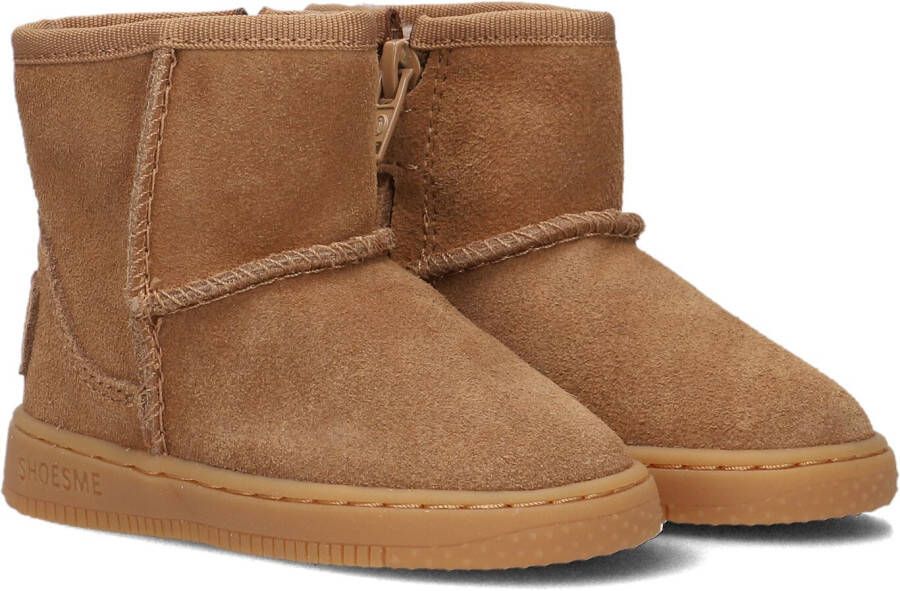 Shoesme Baby Babylaarsjes Cognac Fluffy