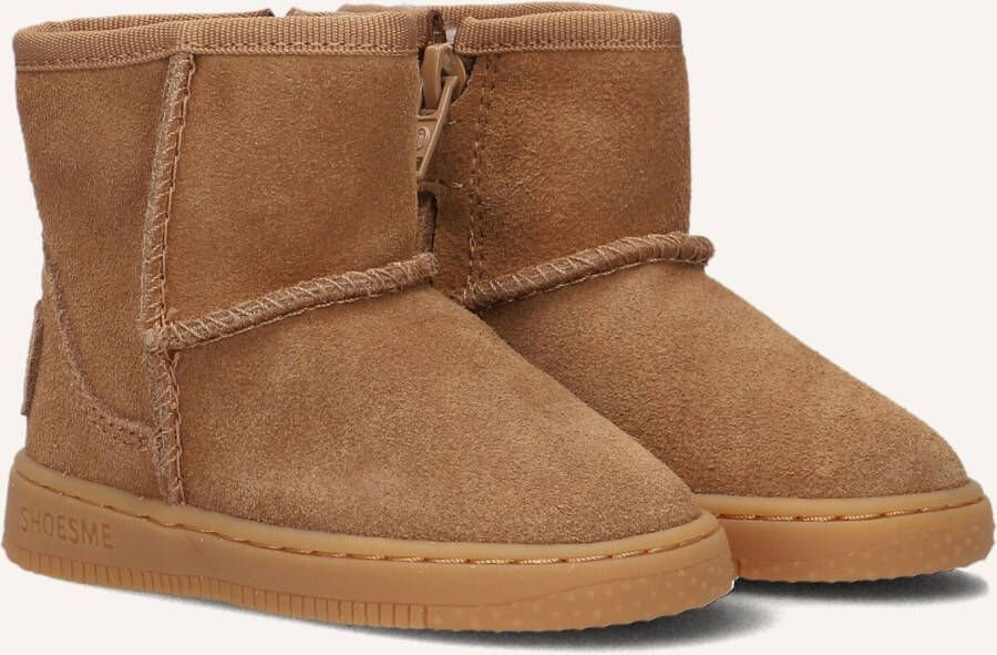 Shoesme Baby Babylaarsjes Cognac Fluffy