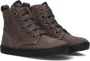 Shoesme Fl23w012 Hoge sneakers Jongens Bruin - Thumbnail 1