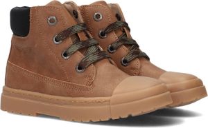 Shoesme stoere lichtbruine veterboots met stootneus