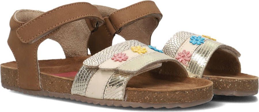 Shoesme leren sandalen bruin Meisjes Leer All over print 23