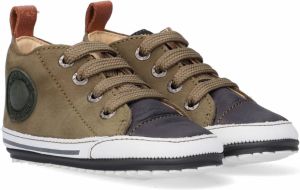 Shoesme Baby | Babysneakers | Meisjes jongens | Green | Leer