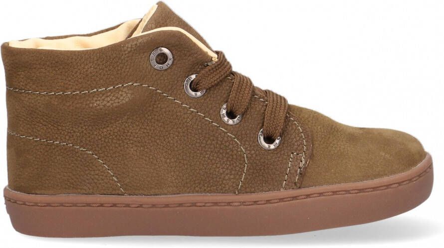 Shoesme Veterschoenen | | Green | Leer