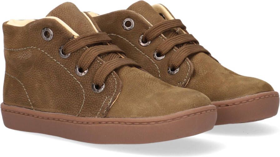 Shoesme Veterschoenen | | Green | Leer