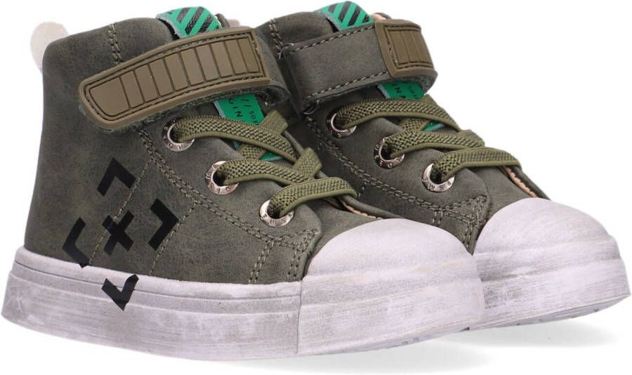 Shoesme Groene Hoge Sneaker Sh21w024